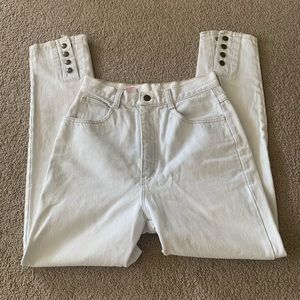 PS GITANO - rare 80’s vintage white denim jeans
